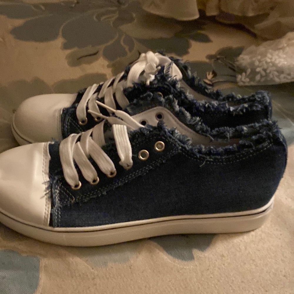 Blue Jean sneakers